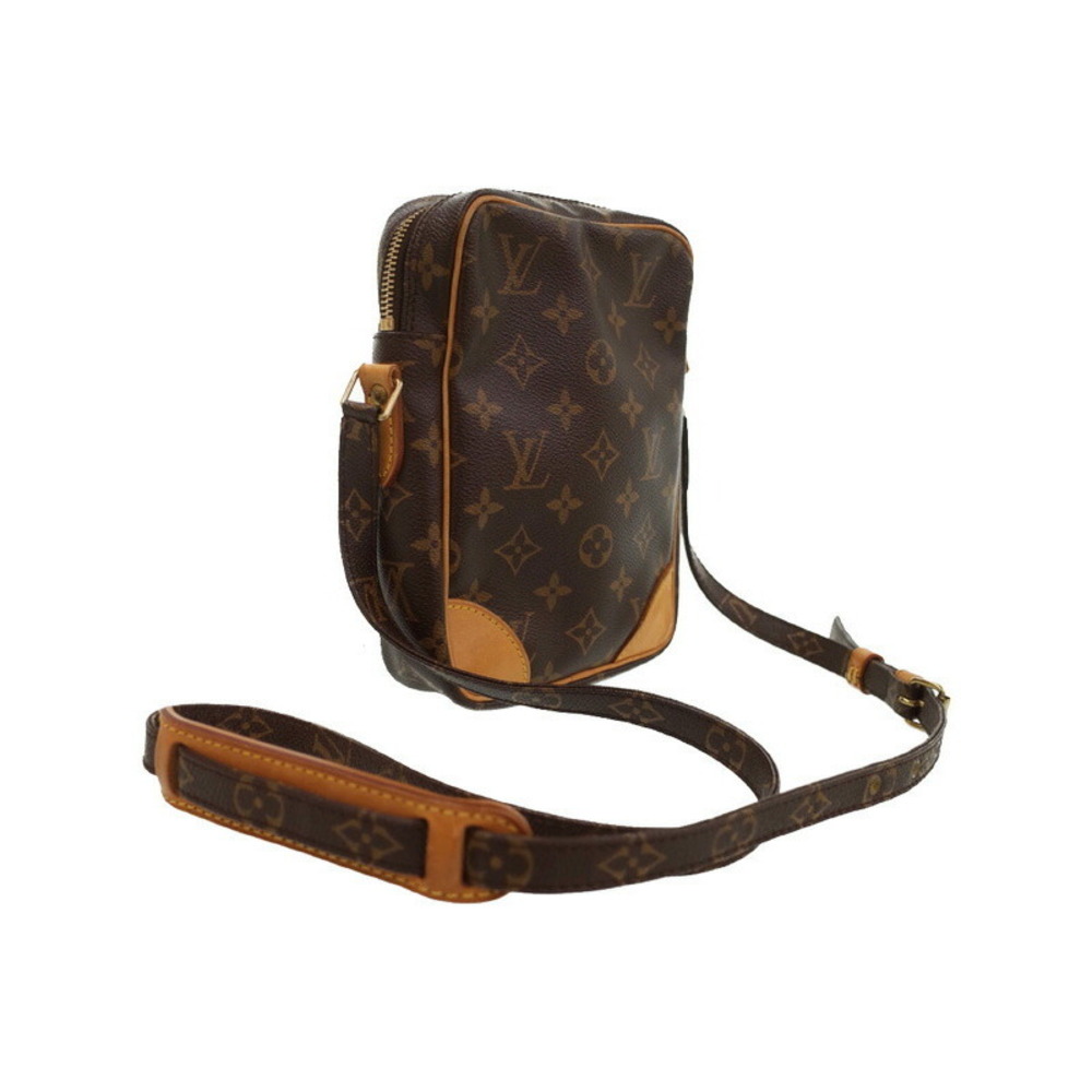 Louis Vuitton Monogram Leather Brown Danube Shoulder Bag - Picture 2 of 8